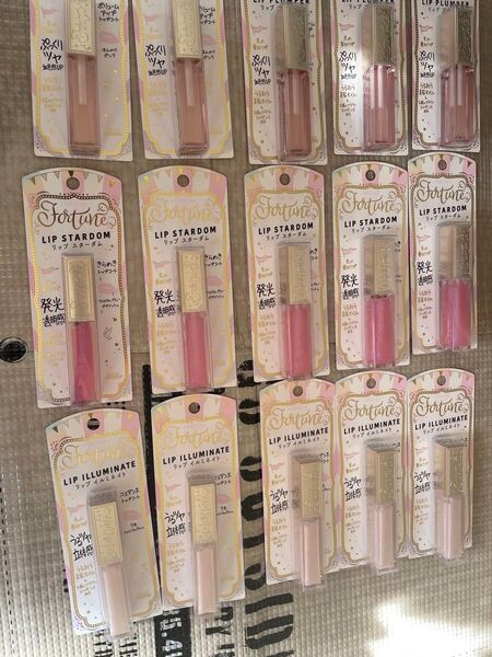 コーセーコスメポート フォーチュン リッププランパー リップイルミネイト リップスターダム(5.5mL) リップグロス 3種15本