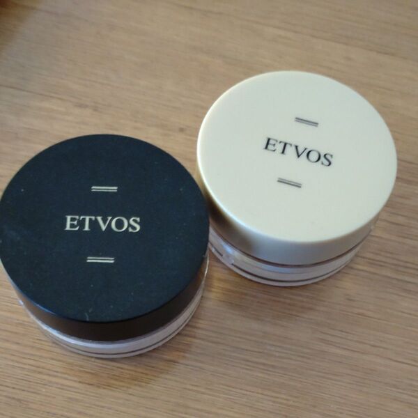 ETVOS エトヴォス マットスムース ミネラルファンデーション ナイトミネラルファンデーションC フェイスパウダー 2点セット