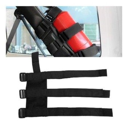 消火器ホルダー 消防器ベルト 消火器固定用車用アクセサリーバンド☆