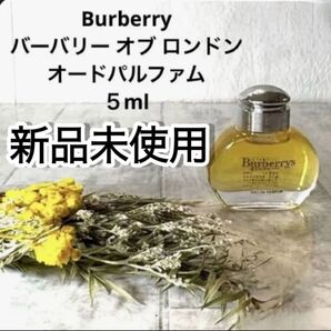 新品未使用 BURBERRY LONDON LIGHT 5ml 香水