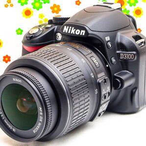 美品 ニコン Nikon D3100☆スマホに転送♪☆手振れ補正付き☆一眼レフ