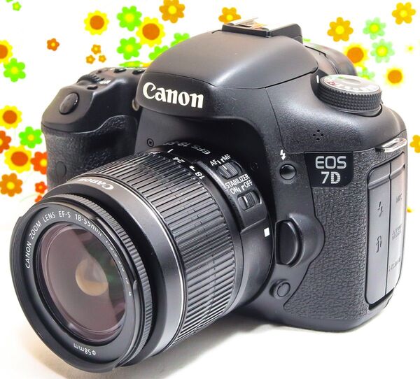 キャノン Canon EOS 7D ☆スマホ転送☆ハイアマチュア☆人気の一眼レフ