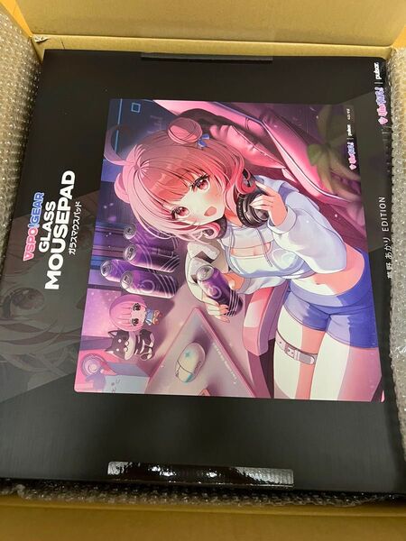 ぶいすぽ ガラスマウスパッド 夢野あかり