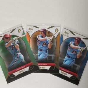 Topps 3×MVP MIKE SCHMIDT /25 /99 /150 シリアル 3枚セット