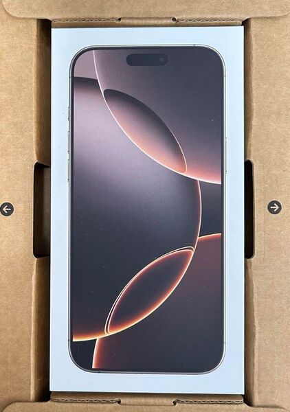 新品未開封iPhone16 Pro Max 256GB SIMフリー デザートチタニウム