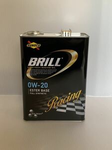 ●送料無料● スノコ ブリル 0w20 4L/1缶 SUNOCO BRILL 全合成油 エンジンオイル ガソリン車 ＮＡ ロータリーＮＡ エンジンオイル