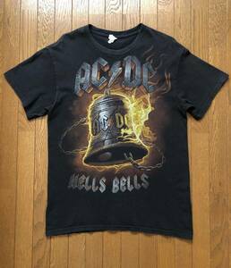 【コピーライトあり】オーストラリア ロックバンド AC/DC Back in Black HELLS BELLS ヘルズベル ビンテージ Tシャツ タグ アーカイブ