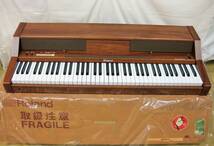 新品未使用 1980年代物 Roland 電子ピアノ HP-300 PianoPlus300 日本製 当時物 昭和レトロ ジャンク品扱い_画像1