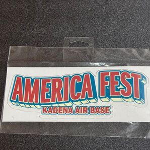 アメリカンフェスト 嘉手納基地 ステッカー 未使用