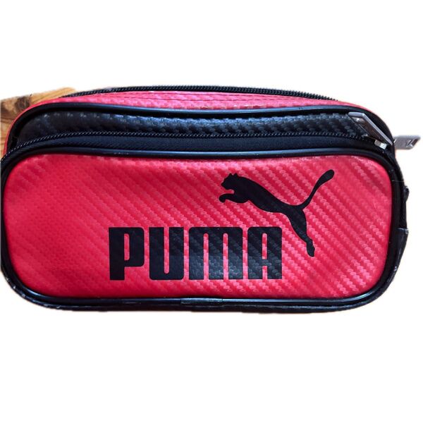 PUMA ペンケース レッド