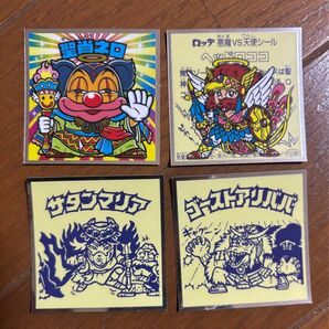 裏ビックリマン ヘッドロココ 聖肖ネロ ゴーストアリババ サタンマリア 4枚セット