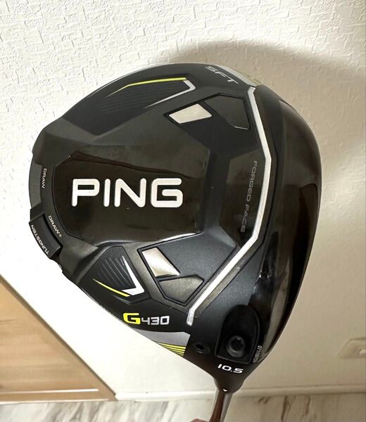 【極美品】 ピン PING G430 SFT ドライバー ALTA J CB BLACK R 10.5度 ヘッドカバー、レンチ付