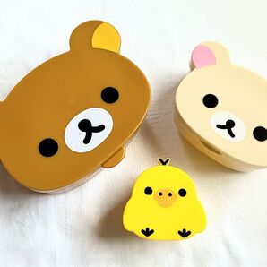 【新品】リラックマ ランチボックス 小物入れ 3個セット いりこ式