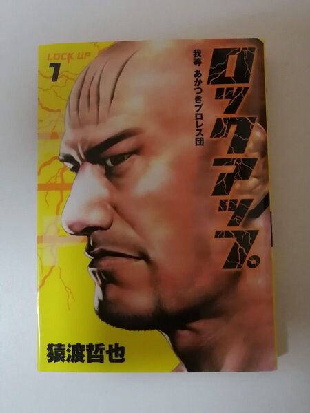 稀少本 猿渡哲也 ロックアップ 1巻 プロレス その他作品 タフ 龍を継ぐ男