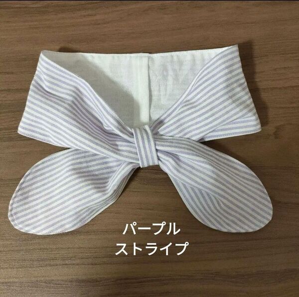 パープルストライプ アイスノン連結氷結ゲルカバー ネッククーラー 680円