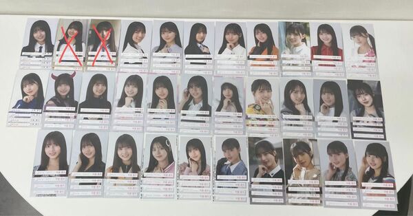 櫻坂46 中嶋優月 生写真 コンプ セミコン バラ まとめ売り