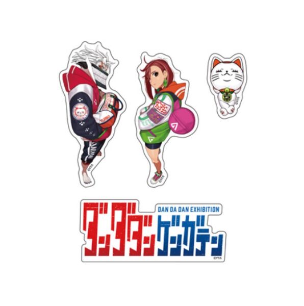 ダンダダン ゲンガテン 原画展 ダイカットステッカー (描き下ろしイラスト) 限定 ダンダダン展 少年ジャンプ 新品