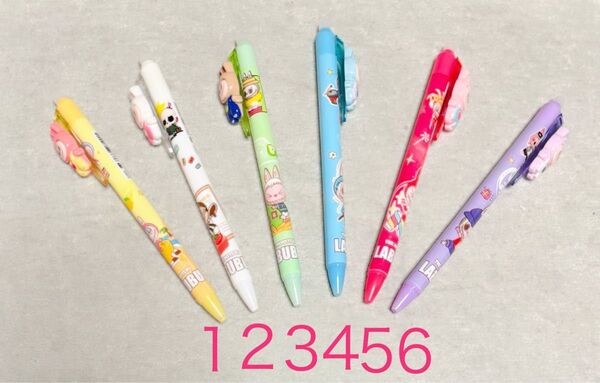 フリクションペン 青色 0.5 1本180円 6本セット1000円