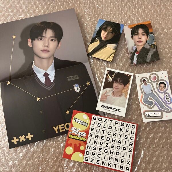 TXT MEMORIES メモリーズ MYSTIC ヨンジュン トレカ ステッカー weverse global チェキ
