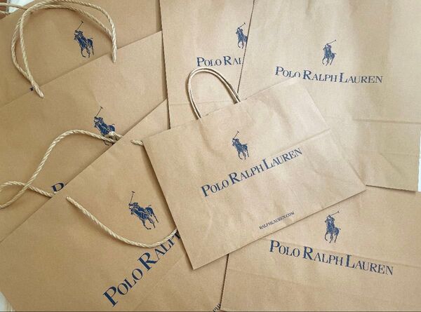POLO RALPH LAUREN ラルフローレン ショップ袋 ショッパー 紙袋
