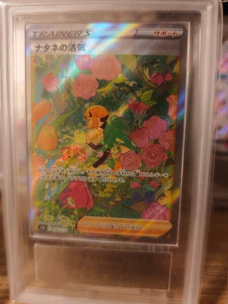 ARS10 鑑定書付き ナタネの活気 SAR ポケモンカード ポケモンカードゲーム VSTARユニバース