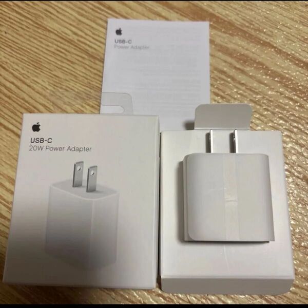 1個 新品未使用 箱付き アップル 純正 Apple USB-C 電源 A2305 20W PD ACアダプタ 充電器