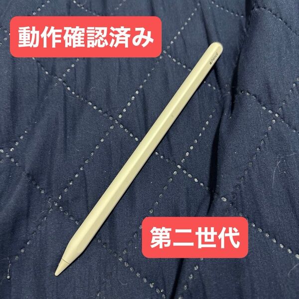 美品 Apple Pencil MU8F2J/A アップルペンシル 第2世代
