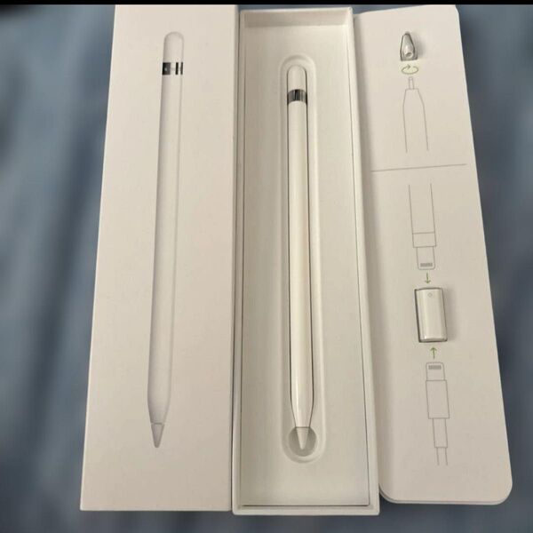 美品 箱付き Apple Pencil(第1世代) A1603 MK0C2J/A A1603 アップルペンシル