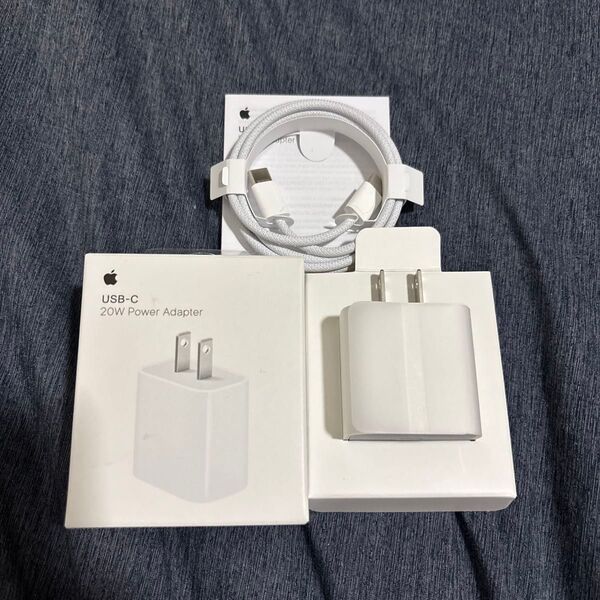 未使用 iPad 付属品 アップル 純正 Apple USB-C 電源アダプタ A2305 20W 充電ケーブル付き