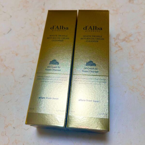 d'Alba ダルバ ホワイトトリュフリターンオイルクリームクレンザー 150ml2本