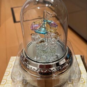 メリーゴーランド オルゴール ガラスドーム 曲:未来予想図II