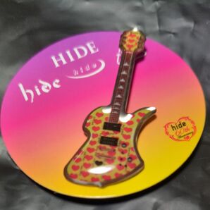 hide 60th Anniversary ピンズカプセルvol.2 ギターコレクション(第10弾)イエローハート