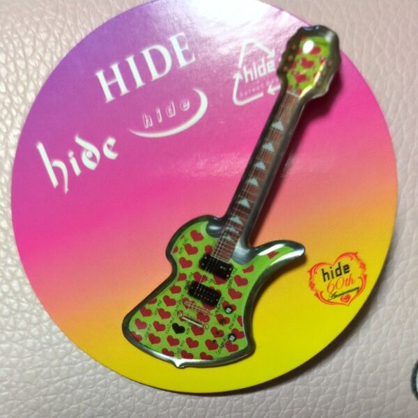hide ピンズ ピンバッジ hide 60th Anniversary