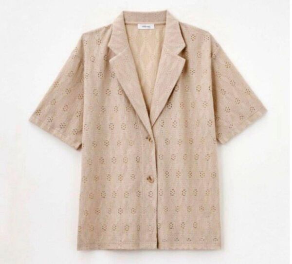 しまむら talbyyumi yumi レースジャケット M ベージュ 新品未使用タグ付き