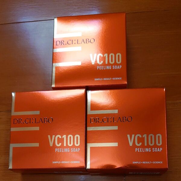 DR.CI:LABO VC100 PEELING SOAP 100g 3個 ドクターシーラボ ピーリングソープ 石鹸