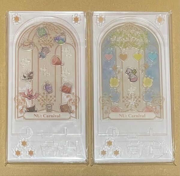 NU:カーニバル くじメイト Flower Collection アクリルフレーム 2種 ふれあいアイテム トパ