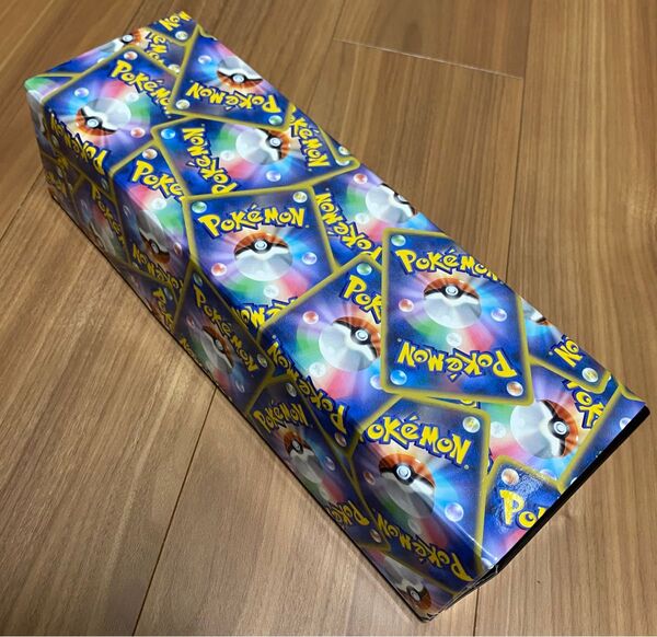 ポケモンカードゲーム ポケカ収納 ロングカードボックス(未使用保管品)ポケモンカード柄