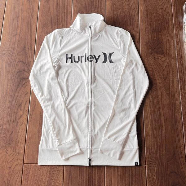 Hurley ハーレー ラッシュガード パーカー ジャケット 水着 ホワイト