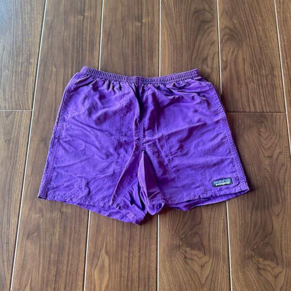 美品 patagonia パタゴニア バギーズショーツショートパンツ 5inc 5インチ 水着 パープル