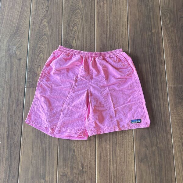 美品 patagonia パタゴニア バギーズロングショーツ バギーズショーツ ピンク