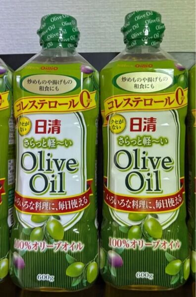 日清 さらっと軽~いオリーブオイル 600g×2本セット