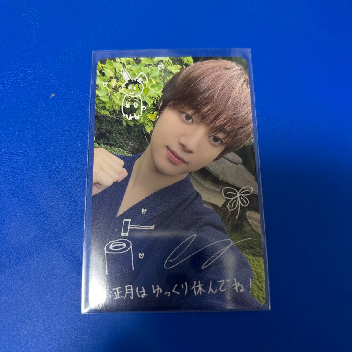 &TEAM EJ ウィジュ 雪明かり weverse ラキドロ デコ &TEAM】雪明かり weverse ラキドロ①②ノーマル+落書きデコ 計4