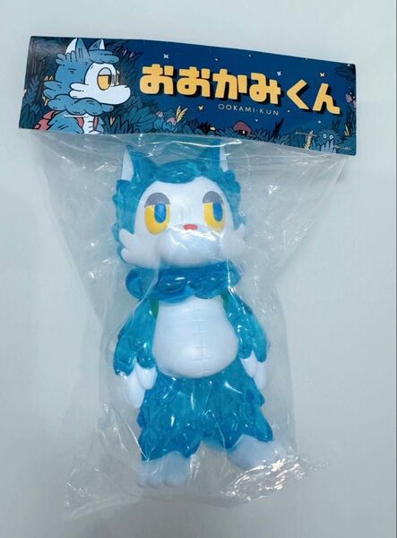 おおかみくん ソフビ GAME COLOR BLUE