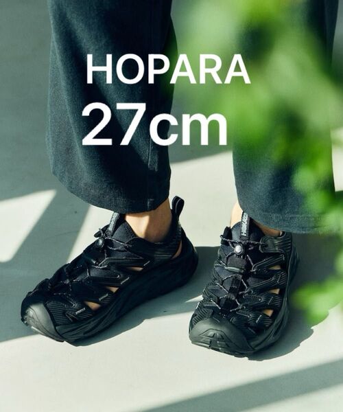 新品☆HOKA ONE ONE HOPARA 27cm ホカオネオネ ホパラ サイズ9 スニーカー サンダル