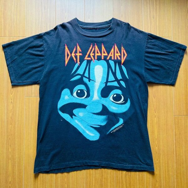 DEFLEPPARD デフレパード バンドTシャツ 90s 古着 ビンテージ 90s シングルステッチ USA アメリカ製