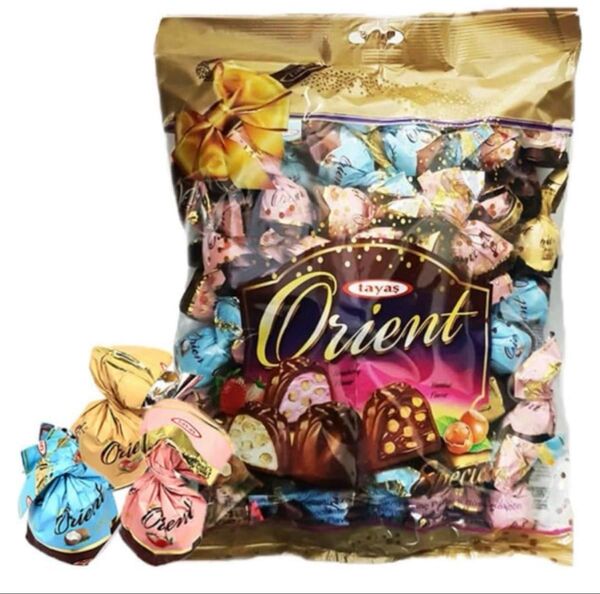 トリュフチョコレート アソート 1kg 5種入(カプチーノ、キャラメル、ココナッツ、ヘーゼルナッツ、ストロベリー) 1袋 =1kg