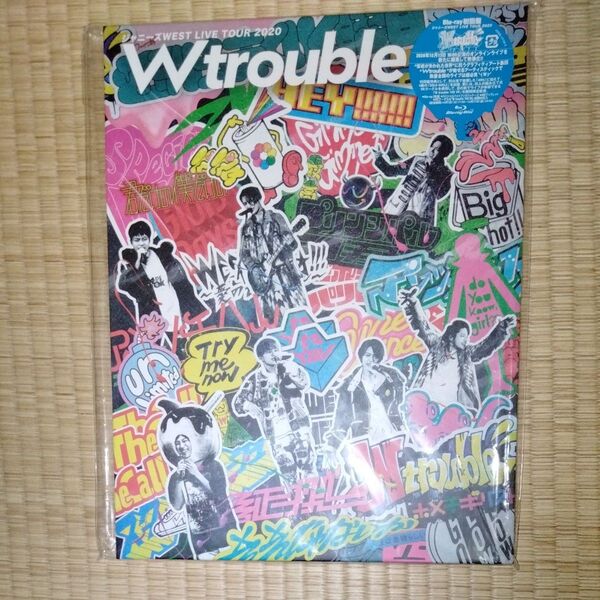 ジャニーズWEST LIVE TOUR 2020 W trouble 初回生産限定盤 BD Blu-ray ブルーレイ