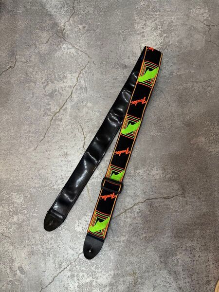 fender ネオンストラップ neon モノグラム ギターストラップ
