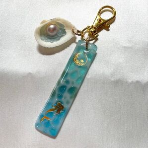 レジンハンドメイド 月明かりの下逢いに行きます