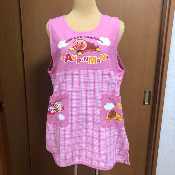 アンパンマン エプロン 保育士エプロン